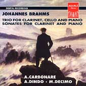 Brahms: Clarinet Trio, etc / Carnonare, et al