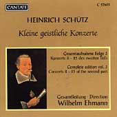 Schuetz: Kleine geistliche Konzerte Vol 3 / Wilhelm Ehmann