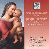 Marienmotetten von Desprez und Senfl / Martin Zoebeley, et al