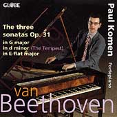 Beethoven: The Three Sonatas Op 31 / Paul Kamon
