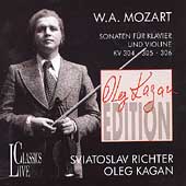 Kagan Edition Vol 2- Mozart: Sonaten fuer Klavier und Violine