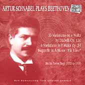 Artur Schnabel plays Beethoven: "Diabelli" Variations, etc