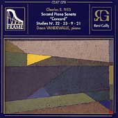 Ives: Piano Sonata "Concord", Studies / Daan Vandewalle