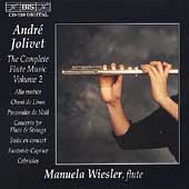 Jolivet: The Complete Flute Music Vol 2 / Manuela Wiesler