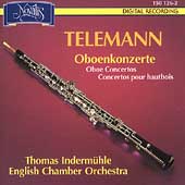 Telemann: Oboenkonzerte Ob.16-18, 20, 23, 24 / Thomas Indermuhle(cond), English Chamber Orchestra, etc