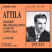 Verdi: Attila / Patane, Ghiaurov, Orlandi Malaspina, et al