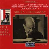 Bach, Brahms, Chopin, Liszt, et al / Shura Cherkassky