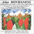 Hovhaness: Lousadzak (Coming of Light) for Piano and String Orchestra, Concerto No.2 for Violin and String Orchestra, 4 Pieces for Violin and Piano / Annie Jodry(vn), Hasmig Surmelian(p), Jean-Jacques Werner(cond), Leon Barzin Orchestra, etc