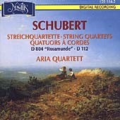 Schubert: String Quartets D 804 & D 112 / Aria Quartet