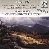 Brahms: Serenade, Schumann-Variationen, etc / Duo Stenzl