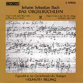 Bach: Das Orgelbuechlein II / Helmut Rilling