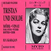 Wagner: Tristan und Isolde / Karajan, Moedl, Vinay, et al