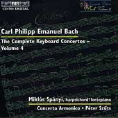 C.P.E. Bach: Complete Keyboard Concertos Vol 4 / Spanyi