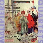 Malipiero: String Quartets / Quartetto D'Archi Di Venezia