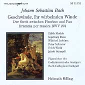 Bach: Geschwinde ihr wirbelnden Winde / Rilling, et al