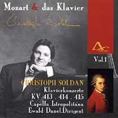 Mozart & das Klavier -Klavierkonzerte no 11, 12 & 13 /Soldan