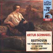 The 78s - Beethoven: Piano Concertos Vol 1 / Artur Schnabel