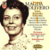 Magda Olivero - The Famous Amsterdam Concerts, etc