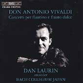 Vivaldi: Concerti per flautino e flauto dolce / Dan Laurin