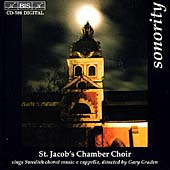 Sonority / Gary Graden, St. Jacob's Chamber Choir