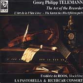 Telemann: Blockfloete Sonaten / de Roos, La Pastorella