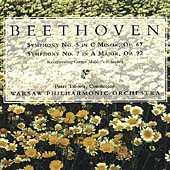 Beethoven/Mahler: Symphonies no 5 & 7 / Tiboris, Warsaw PO