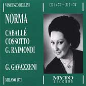 Bellini: Norma / Gavazzeni, Caballe,  Cosotto, Raimondi, etc