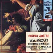 The 78s - Mozart: Requiem, Eine Kleine Nachtmusik / B Walter