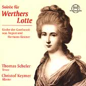 Soiree fuer Werthers Lotte - Kestner, Liszt/ Scheler, Keymer