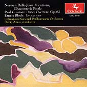 Dello Joio: Variations;  Creston, Bloch / David Amos, et al