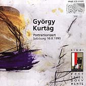 Kurtag - Portraitkoncert Salzburg 1993 / Kocsis, Eoetvoes, et al