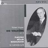 Wagner: Die Walkuere - Act 3 / Fuertwangler, Flagstad, et al