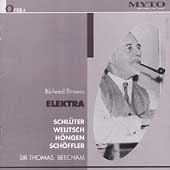 Strauss: Elektra / Beecham, Schluter, Welitsch, Hongen, etc