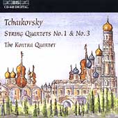 Tchaikovsky: String Quartets no 1 & 3 / Kontra Quartet