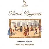 Paganini: Sonatinas, Capricci, etc / Zsigmondy, Nissen