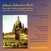 Bach: Praise your Good Fortune, etc / Rilling, Winschermann
