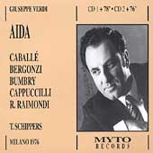 Verdi: Aida / Schippers, Caballe, Bergonzi, Bumbry, et al