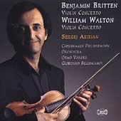 Britten, Walton: Violin Concertos / Azizian, Vaenskae, et al