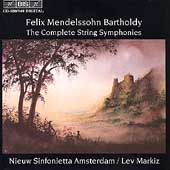 Mendelssohn: Complete String Symphonies / Lev Markiz, et al