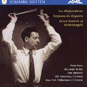 Britten: Les Illuminataions, etc /Barbirolli, Pears, Britten