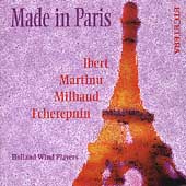 Made in Paris- Milhaud, Martinu, Tcherepnin / Wierink, et al