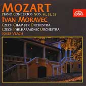 Mozart: Piano Concertos no 14, 23, 25 / Moravec, Vlach