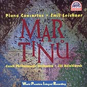 Martinu: The Piano Concertos / Leichner, Belohlavek
