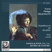 Telemann: Double Concertos with Recorders, etc / de Roos