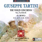 Tartini: Violin Concertos Vol 3 /Guglielmo, L'Arte dell'Arco