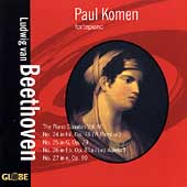 Beethoven: Piano Sonatas no 24-27 / Paul Komen