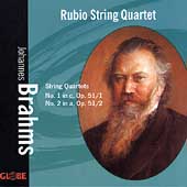 Brahms: String Quartets no 1 & 2 / Rubio String Quartet