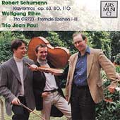 Schumann: Piano Trios;  Rihm / Trio Jean Paul