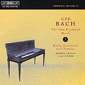 C.P.E. Bach: Solo Keyboard Music Vol 3 / Mikl「s Spanyi