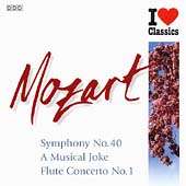 Mozart: Symphonies no 35, 40, Flute Concerto, etc / Racine